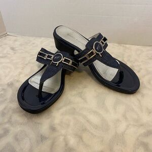 Marc Fisher Women's Dark Blue Sandals